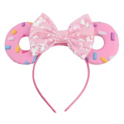 2023 Mouse Ears Headband For Girls Adults 5''Polka Dot Bow Hairband Festival Party Travel DIY Hair Accessories