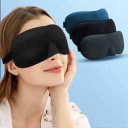 Sleeping Mask Cover Slaapmasker Blockout Eye Comfort Blindfold Concave Light with Women Men Aid Eye Travel