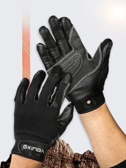 Outdoor Gloves Downhill Troops Rescue Team Training Rope Drop Caving Full Finger Gloves Xinda SRT Equipment