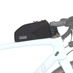 Rhinowalk Bicycle Top Tube Bag Waterproof 1.2L For Gravel Bike Front Frame Bag Screw Fixing Bikepacking Travel Luggage Bag