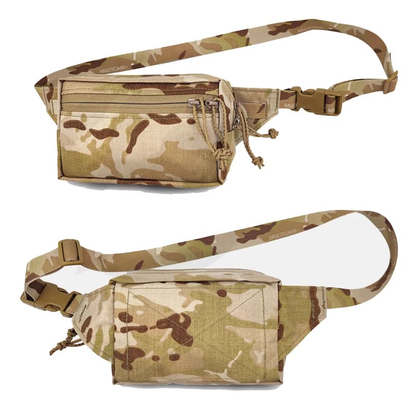Airsoft Multicam Shoulder Bag Tactical SS Fanny SACK Mk3 Waist Pouch Running Travel Storage Mini Crossbody Pouch 500D