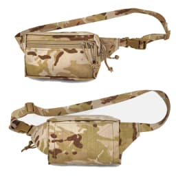 Airsoft Multicam Shoulder Bag Tactical SS Fanny SACK Mk3 Waist Pouch Running Travel Storage Mini Crossbody Pouch 500D