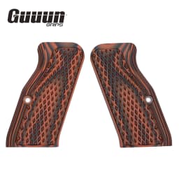 Guuun G10 Grips For Large Frame Tanfoglio Diamond Cut Texture Medium Size