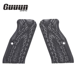 Guuun G10 Grips For Large Frame Tanfoglio Diamond Cut Texture Medium Size