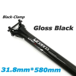Litepro For Brompton Carbon Fiber Seatpost 31.8mm *580mm Ultralight Folding Bike Seatpost Seat Tube