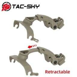 TAC-SKY Tactical Helmet Ops Core ARCRail Adapter Helmet Mount is Suitable for Tactical COMTA II COMTA III Shooting Headse