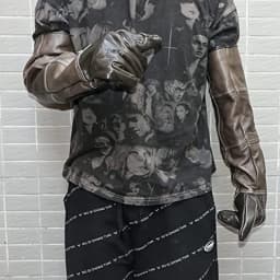 Animal Handling Gloves Bite Proof Kevlar Reinforced Leather for Dog,Cat Scratch,Falcon,Grabbing,Reptile,Snake