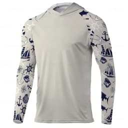 Fishing Clothing Men Hood Fishing Shirt long sleeve Fishing clothing fishing shirt uv protection fishing shirt Fishing Apparel