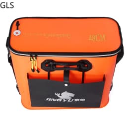 Portable Fishing Bag Water Bucket Storage Boxes Collapsible Thicken Live Fish Tank Water Bucket Outdoor Camping Fishing Tackle