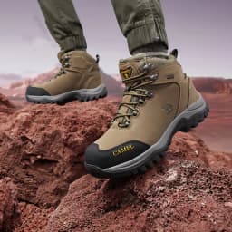 GOLDEN CAMEL Waterproof Hiking Shoes High TopTactical Military Hiking Boots Anti-Slip Man Sneakers Trekking Shoes For Men 2023