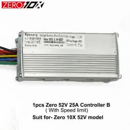 Original Zero 10X Electric Scooter 52V 25A Speed Limit Controller for Zero 10X 52V 18.2Ah 52V 23Ah Electric Scooter ZERO Part