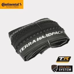 Continental Terra Hardpack Anti Puncture Folding Tire 29/27.5x2.0 MTB Tubeless Ready Road Cross-Country Bike Tyre No Box