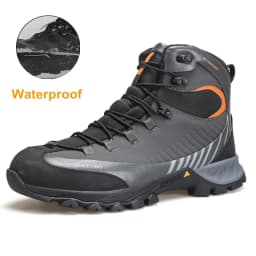 HUMTTO Waterproof Boots for Men Luxury Designer Outdoor Hiking Shoes Climbing Trekking Sneakers Leather Safety Mens Ankle Boots