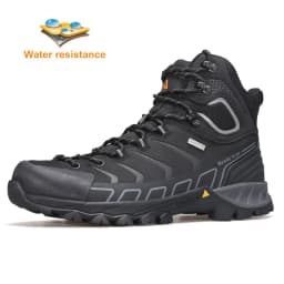 HUMTTO Waterproof Boots for Men Luxury Designer Outdoor Hiking Shoes Climbing Trekking Sneakers Leather Safety Mens Ankle Boots
