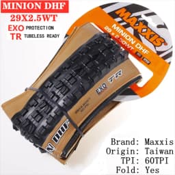 Maxxis Minion DHF (M301Ru) 26x2.3 27.5x2.3/2.5/2.8 29x2.3/2.5 Folding Downhill Tires For Mountain Bikes Are More Wear-resistant