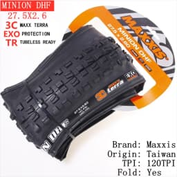 Maxxis Minion DHF (M301Ru) 26x2.3 27.5x2.3/2.5/2.8 29x2.3/2.5 Folding Downhill Tires For Mountain Bikes Are More Wear-resistant