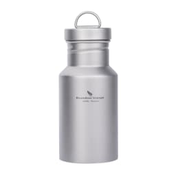 Boundless Voyage Titanium Water Bottle with Lid Wide Mouth Leak-Proof Reusable Sport Drinking Bottle for Camping 400/550/750ml