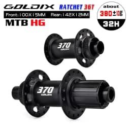 GOLDIX M370 32H Boost MTB Hub 36T Ratchet Center Lock Disc Brake Sealed Bearings HG XD MS 10-12 Speed Front Rear MTB Bicycle Hub