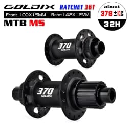 GOLDIX M370 32H Boost MTB Hub 36T Ratchet Center Lock Disc Brake Sealed Bearings HG XD MS 10-12 Speed Front Rear MTB Bicycle Hub