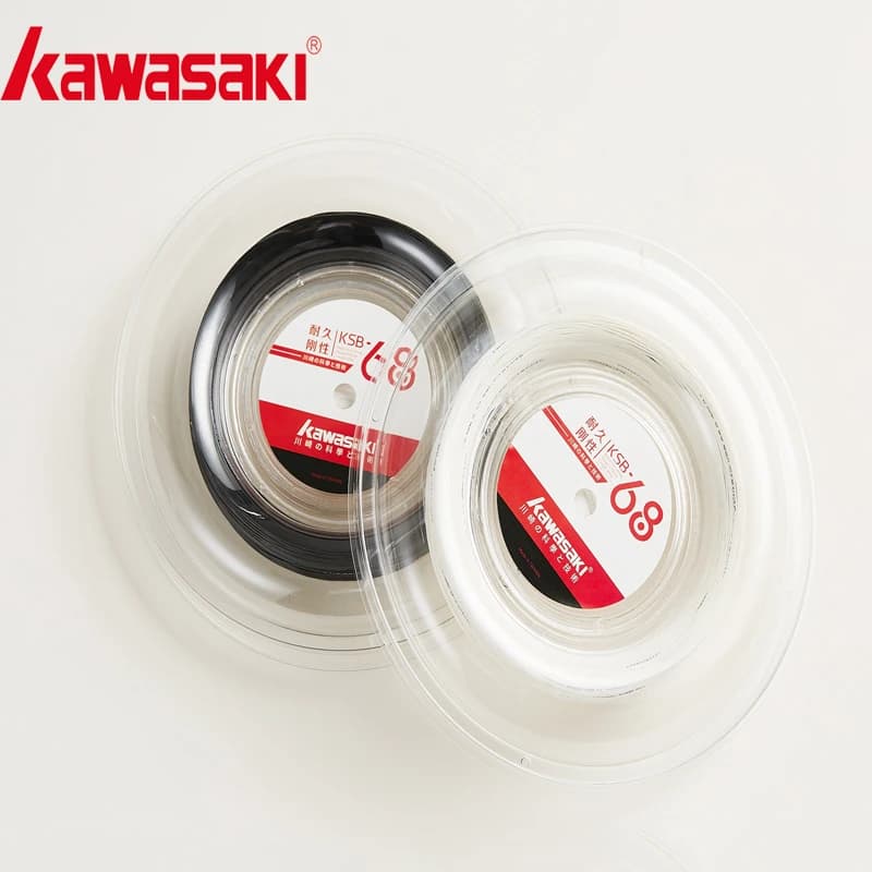 Kawasaki 200m Badminton Strings Durable Repulsion Power High Repulasion Power Sports Accessory String Ksb-68