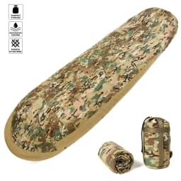 Tactical Military-Grade Akmax.cn Bivy Cover – 1.9lbs Waterproof Combat Sleeping Bag Sack for Army, Marine, Camping, Hiking