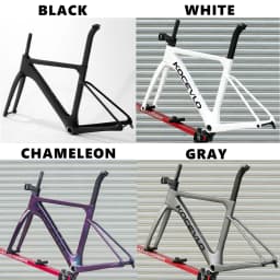 KOCEVLO Carbon Road Frame Disc Brake Max 700*32C Road Bicycle Frameset Full Internal Cable 44-56cm Carbon Bike Frames