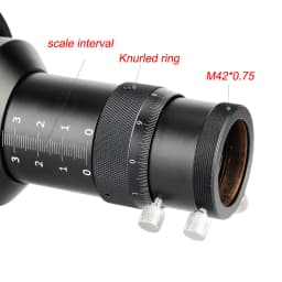 Svbony SV106 Guide Scope 50mm/60mm Multi-Use Telescope Finder Scope w/1.25" Double Helical Focuse for Astronomical