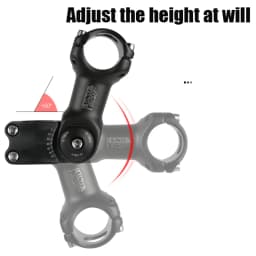 UNO Adjustable Bicycle Handlebar Riser 25.4mm Bicycle Riser 31.8mm Riser 0-60 Degree Lifting Handlebar Bicycle Parts