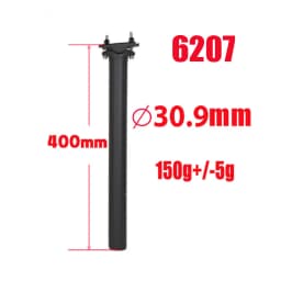 Ultralight Full Carbon Seat Post Road Bike Seat Mountain Bicycle Seatpost UD Black Length 350 / 400mm