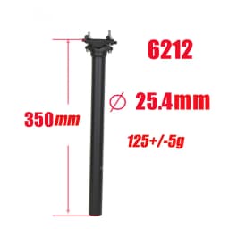 Ultralight Full Carbon Seat Post Road Bike Seat Mountain Bicycle Seatpost UD Black Length 350 / 400mm