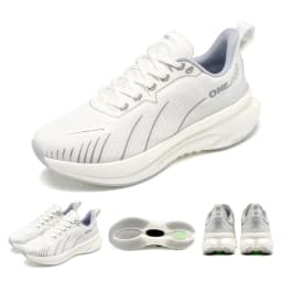 ONEMIX Cushioned Running Shoes Women Fall Winter Heavy Runners Lace-up Women Jump Rope Dance Non-slip Outdoor Sneakers