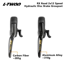 LTWOO RX Disc 2x12 Speed Road Bike Hydraulic Disc Brake Groupset Carbon & Alloy Version Capability with R7170 R8170