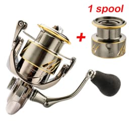 Fishing Reel 1000-6000 5.2:1 9+1BB Fishing Reels MAX Drag 10-25KG Power Spinning Reel Metal body Reel For Seawater Reel