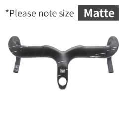 ULLICYC-Integrated Carbon Road Bicycle Handlebar, T800, 28.6mm, Gloss/Matte, Internal Routing, Superlight Bike Accessories