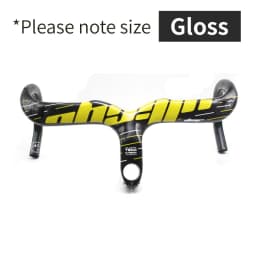 ULLICYC-Integrated Carbon Road Bicycle Handlebar, T800, 28.6mm, Gloss/Matte, Internal Routing, Superlight Bike Accessories