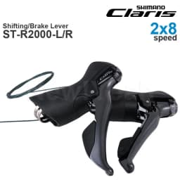 SHIMANO CLARIS ST-R2000 2x8 Speed Shifter DUAL CONTROL LEVER ST-R2000-L ST-R2000-R 2x8-speed for Road Bicycle Parts Original