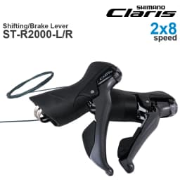 SHIMANO CLARIS ST-R2000 2x8 Speed Shifter DUAL CONTROL LEVER ST-R2000-L ST-R2000-R 2x8-speed for Road Bicycle Parts Original