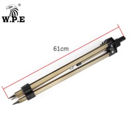 W.P.E Fishing Rod Pod Foldable Adjustable Telescopic Fishing Rod Holder ripod Stand Aluminum Alloy Pole Bracket Fishing Tackle