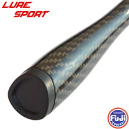 LureSport 3K Woven Carbon Unibody 35cm Cast Reel Seat Grip Handle Triangular Butt FUJI KDPS16 Rod Building Component Repair DIY