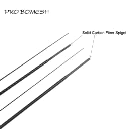 Pro Bomesh 1 Set 1.68m UL L 2 Section X-ray Wrapping Carbon Fiber Travel Rod Blank DIY Rod Building Component Cane