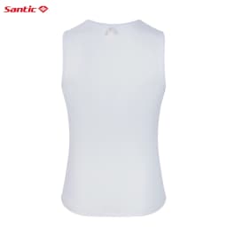 Santic Cycling Vest Lightweight Cycling Quick Drying Vest Breathable Bike Short Sleeved Sports Running Base Shirt