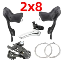 MicroNEW Road Bike Shifters 2x7 2x8 2x9 2x10 3x7 3x8 3x9 3x10 3x11 Speed Brake Lever Integrated Derailleur Bicycle Parts