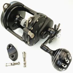 TR10000 Full Metal Heavy Trolling Reel Strong 30kg Drag Power Blue See Boat Fishing Big Drum Reel Right Hand Baitcasting Reel