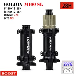 GOLDIX M160 Super Light MTB BOOST Hub 6 Bolt Center Lock Disc 28H Ratchet 72T Mountain XD Class Bike Hub for SHIMANO 11 12 Speed