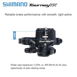 Shimano Tourney TX BR-TX805 MTB Discs Brake Shimano Mechanical Disc Brakes TX805 HS1 G3 Rotor RT26 RT10 Centerlock Rotors