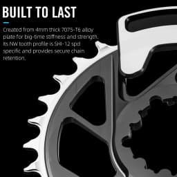 RYET Narrow Wide MTB Chainring Boost Offset 3mm 32T/34T/36T Mountain Bashguard Chainwheel For Sram Shiomano Direct Mount Cycling