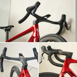 THE ONE ULTRA aero carbon Integrated hamdlebar Hidden Trace Road Bicycle Handlebar 380/400/420 28.6mm Racing Bike
