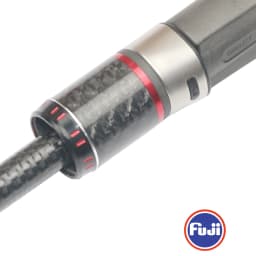 Pro Bomesh 1Set Fuji ECS 16 Reel Seat 4Axis Locking Nut Carbon Fiber Split Grip Casting Handle Kit DIY Fishing Rod Accessory