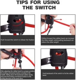 Archery Trainer Band Training - Portable Bow Riser Handle - 9 to 19 lbs Tension Adjustment Suitable for Left and Right Hand