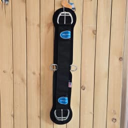 Western Horse Cinch Detachable Foam Cold-proof Wear-resistant Sweat-wicking Roll Snug Buckle Cinch